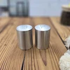 نمک و فلفل پاش 2 عددی استوانه استیل - شنگیا