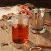 لیوان پیرکس استوانه درب و صافی استیل