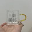 شات اسپرسو 6عددی دسته طلایی good morning