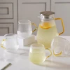 لیوان الماسی دسته عسلی 