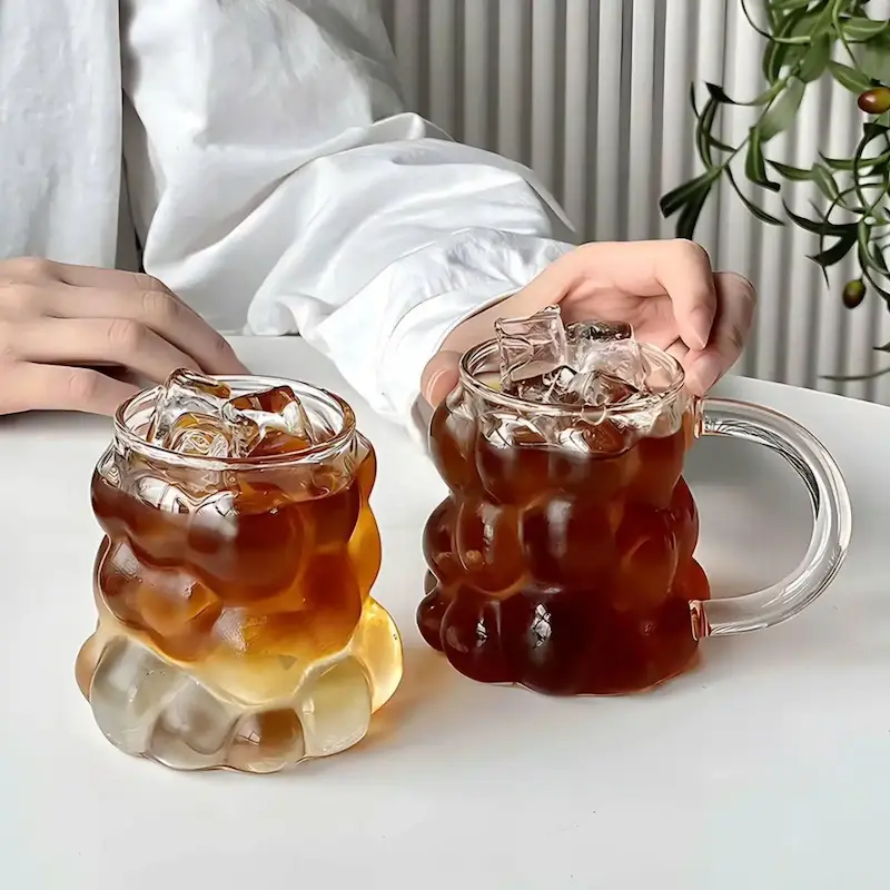 لیوان اسموتی حبابی/ pa97
