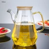 روغن ریز الماسی پیرکس دسته عسلی درب بامبو 