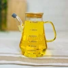 روغن ریز الماسی پیرکس دسته عسلی درب بامبو 
