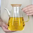 روغن ریز الماسی پیرکس دسته عسلی درب بامبو 