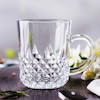 استکان چای خوری دسته دار مدل الماس 