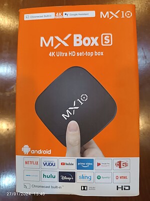 اندروید باکس  Mx Box S-4K 