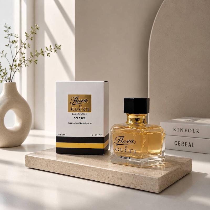 ادکلن زنانه Gucci Flora 30ml برند Sclaree / گوچی فلورا اسکلاره