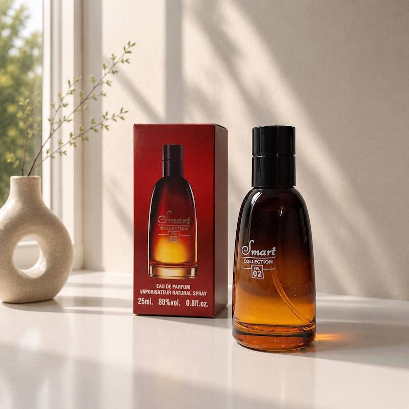 ادکلن مردانه Dior Fahrenheit 25ml برند Smart Collection کد 02 / دیور فارنهایت اسمارت کالکشن