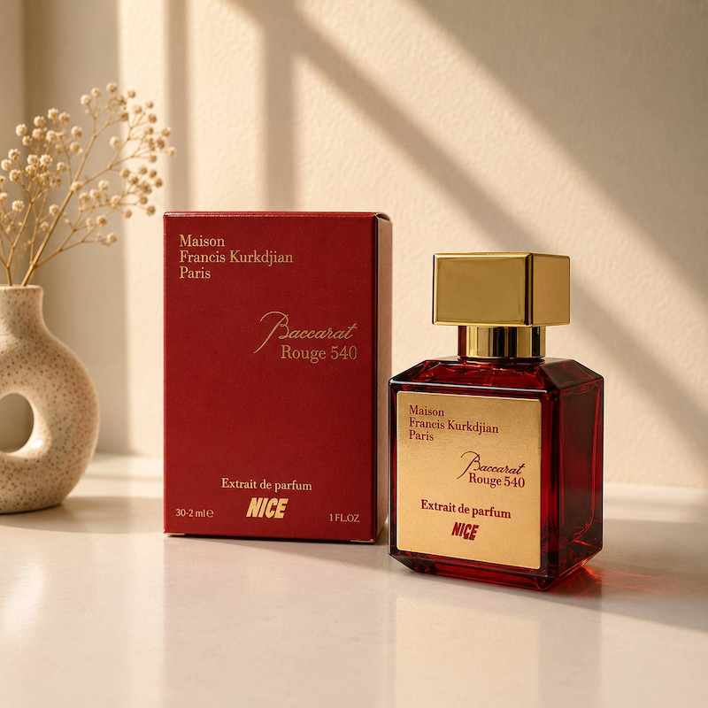 ادکلن زنانه Baccarat Rouge 540 30ml برند Nice / باکارات رژ ۵۴۰
