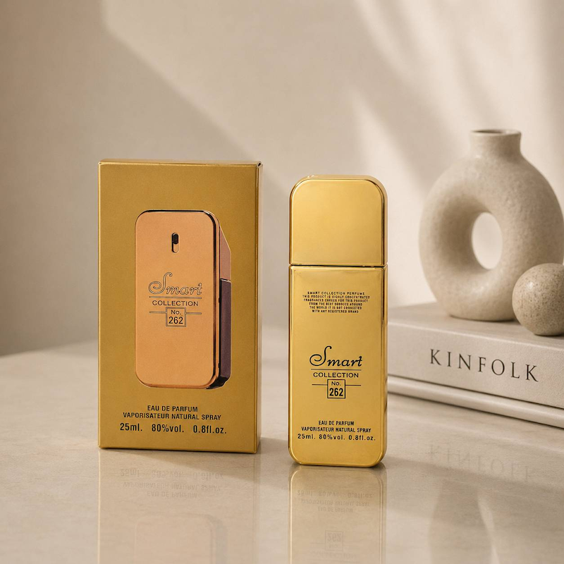 ادکلن مردانه Paco Rabanne 1 Million 25ml برند Smart Collection کد 262/ اکو رابان وان میلیون اسمارت کالکشن