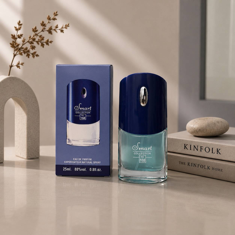ادکلن مردانه Givenchy Pour Homme Blue Label 25ml برند Smart Collection کد 168/ جیوانچی پور هوم بلو لیبل اسمارت کالکشن