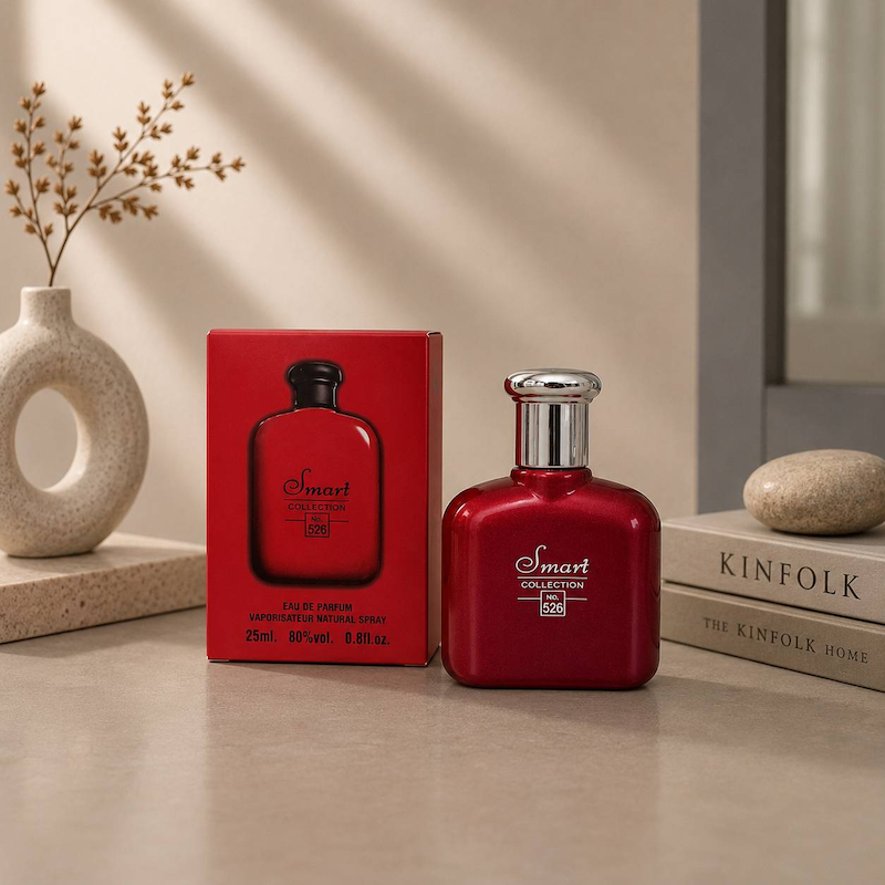 ادکلن مردانه Ralph Lauren Polo Red 25ml برند Smart Collection کد 526/ رالف لورن پولو قرمز اسمارت کالکشن