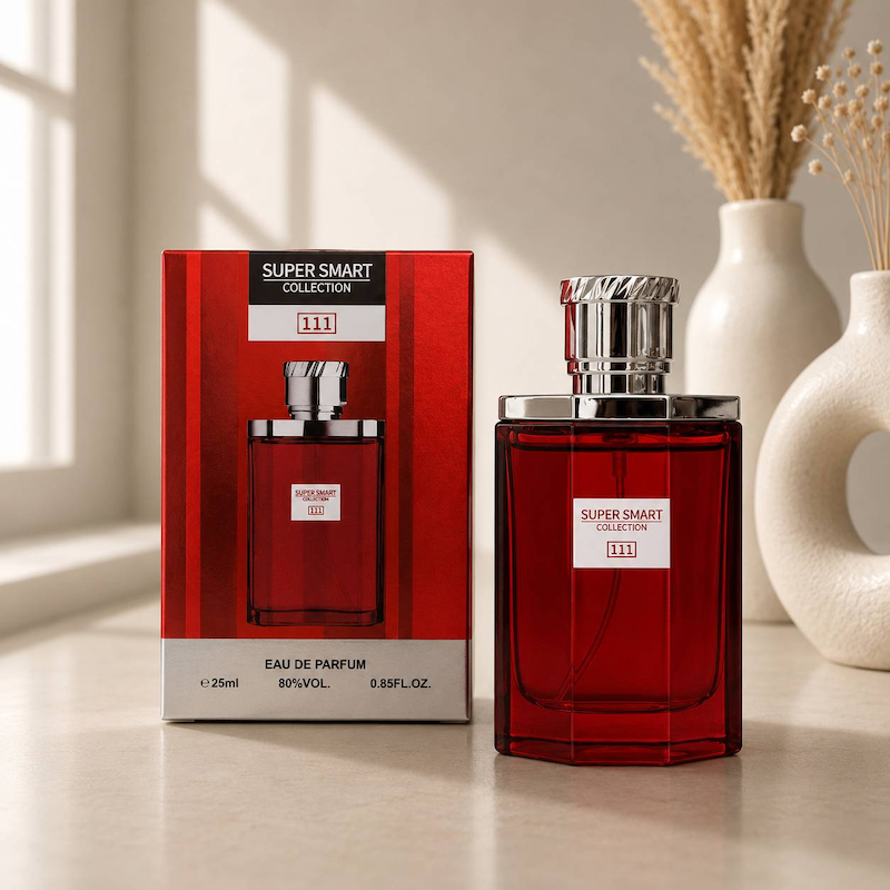ادکلن مردانه Dunhill Desire Red  25ml برند Super Smart Collection کد 111 / دانهیل دیزایر قرمز سوپر اسمارت کالکشن
