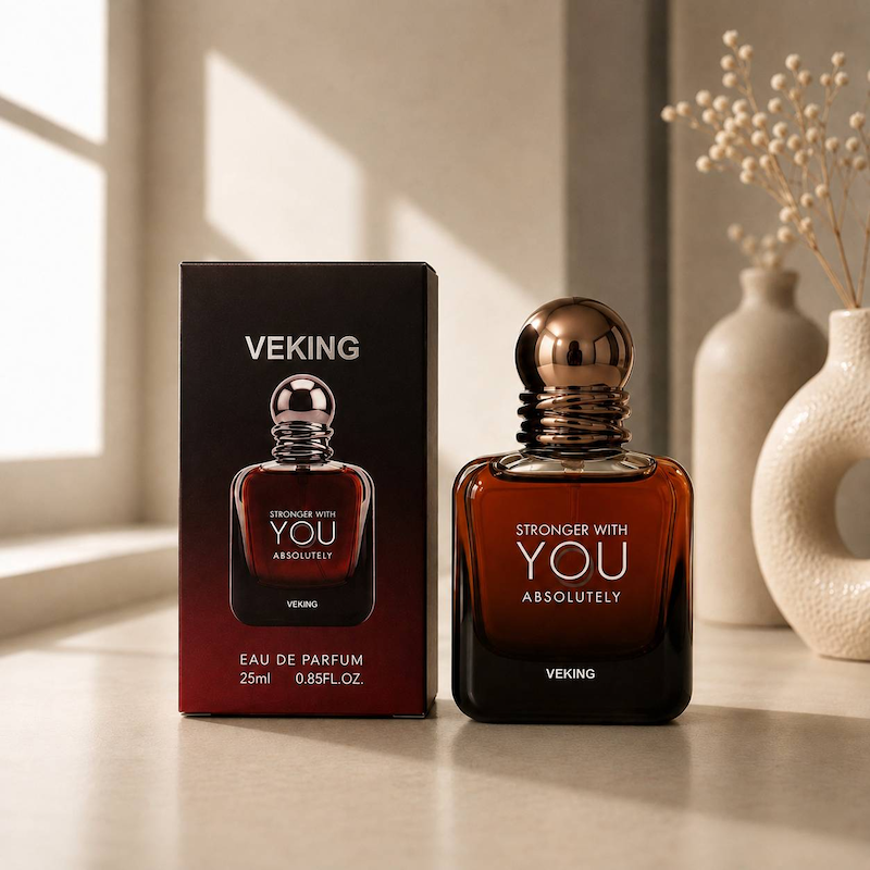 ادکلن مردانه Giorgio Armani Stronger with You Absolutely 25ml برند Veking / جورجیو آرمانی استرانگر ویت یو ابسولوتلی وکینگ