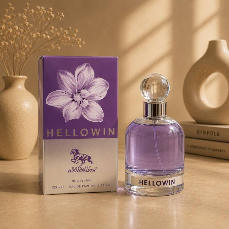 ادکلن زنانه Halloween by J. Del Pozo 100 ml برند Wenchestr / هالووین بنفش وینچستر