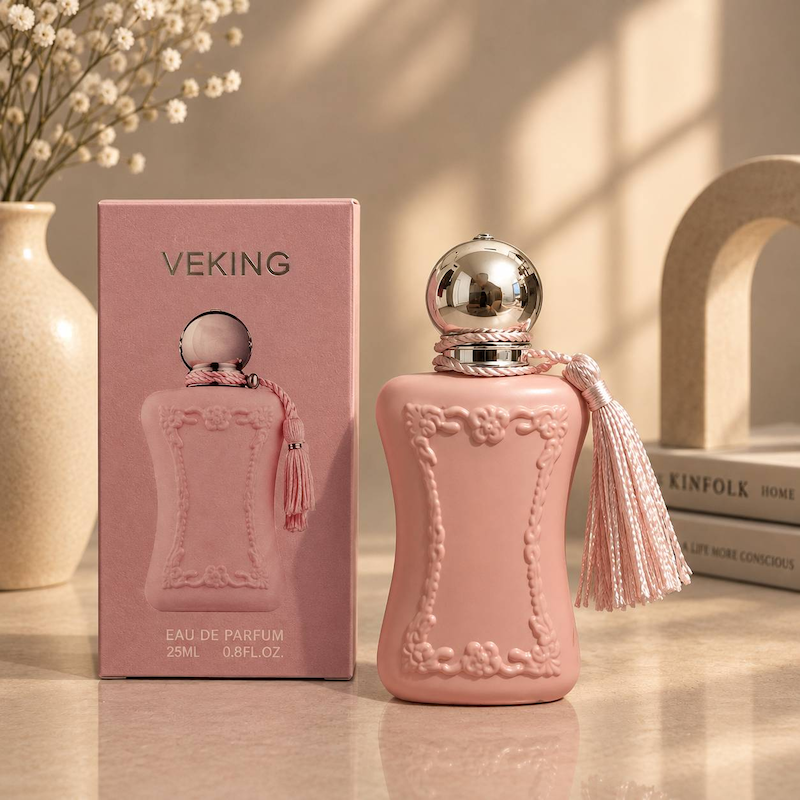 ادکلن زنانه Parfums de Marly Delina 25ml برند Veking / پارفومز د مارلی دلینا وکینگ