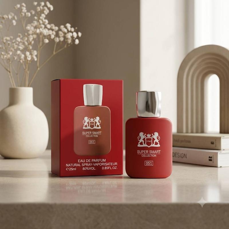ادکلن یونیسکس Parfums de Marly Kalan  25ml برند Super Smart Collection کد 051 / مارلی کالان سوپر اسمارت کالکشن