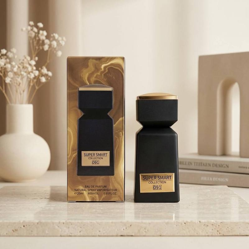 ادکلن مردانه Bvlgari Le Gemme Tygar 25ml برند Super Smart Collection کد 091 / بولگاری تایگار سوپر اسمارت کالکشن