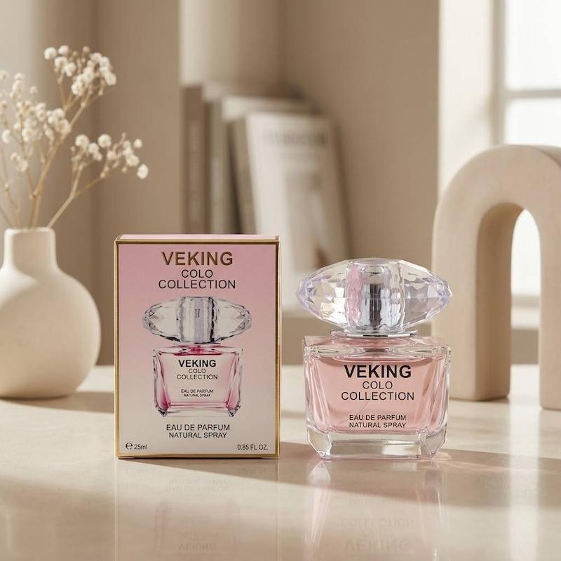 ادکلن زنانه Versace Bright Crystal 25ml برند Veking / ورساچه برایت کریستال وکینگ