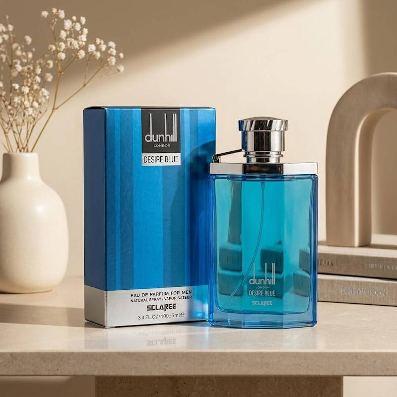ادکلن مردانه Dunhill Desire Blue  100ml برند Sclaree  / دانهیل دیزایر آبی اسکلاره