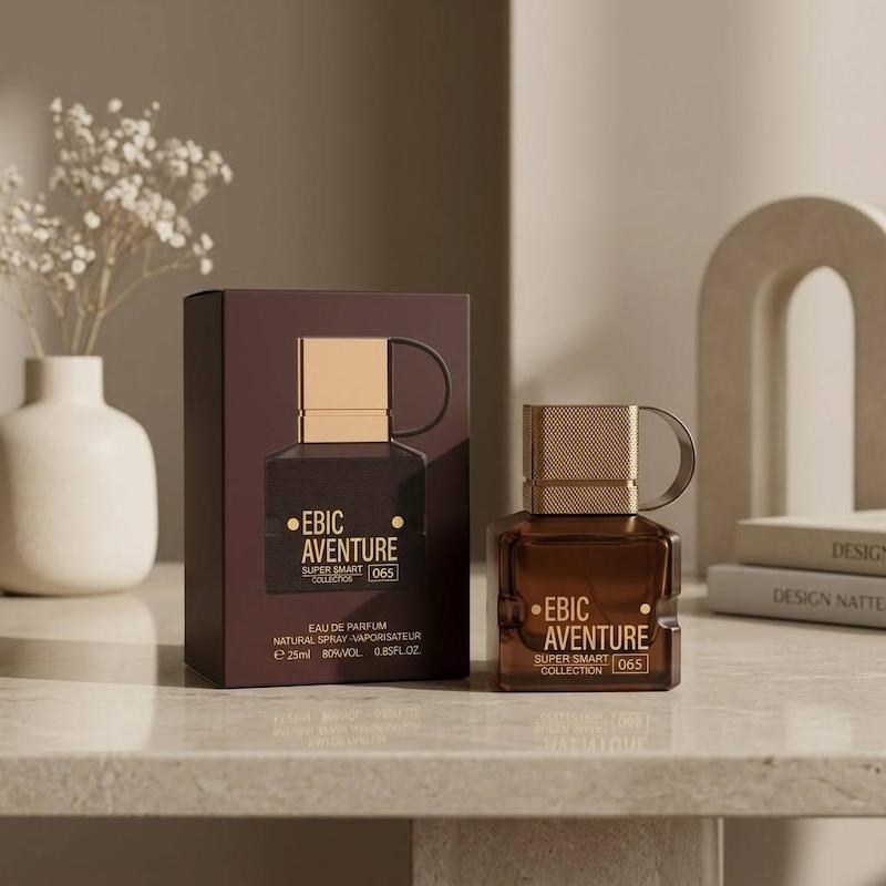 ادکلن مردانه Emper Epic Adventure 25ml برند Super Smart Collection کد 065 / امپر اپیک ادونچر سوپر اسمارت کالکشن