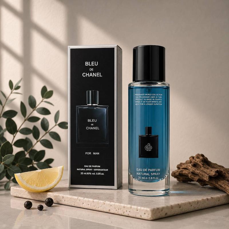 ادکلن مردانه Chanel Bleu de Chanel 35ml برند Fragrance /  بلو شنل فرگرانس