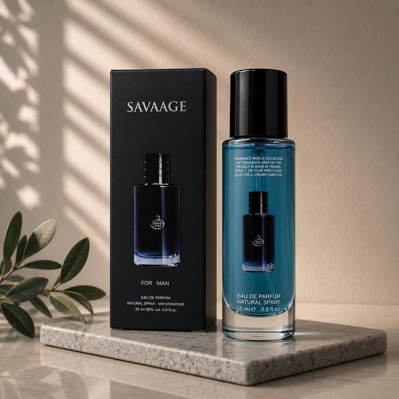 ادکلن مردانه Dior Sauvage 35ml برند Fragrance /  دیور ساواج فرگرانس