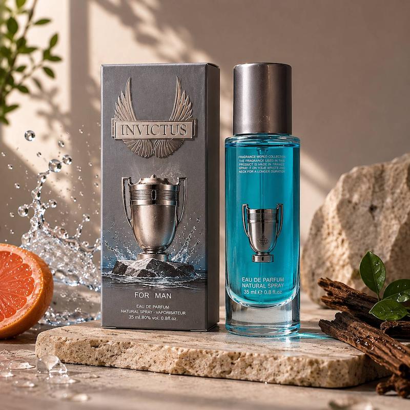 ادکلن مردانه Paco Rabanne Invictus 35ml برند Fragrance /  اینوکتوس فرگرانس
