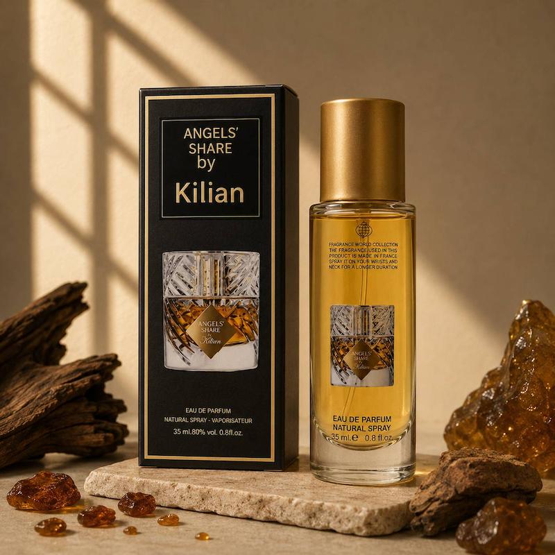 ادکلن مردانه Kilian Angels’ Share 35ml برند Fragrance /  آنجل شیر فرگرانس