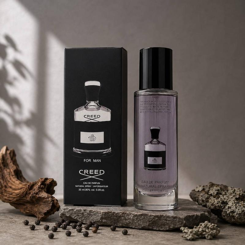 ادکلن مردانه Creed Aventus 35ml برند Fragrance /  کرید اونتوس فرگرانس