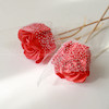 گل رز پارچه ای
