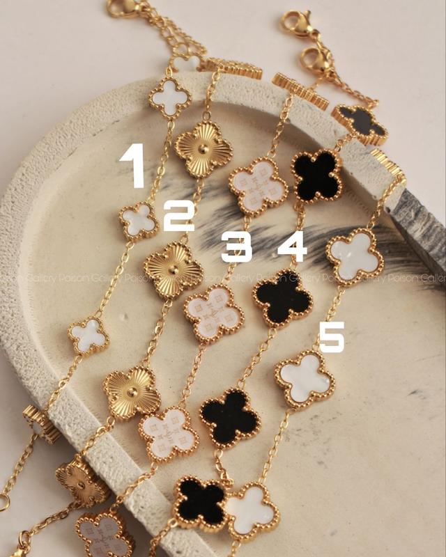 دستبند ونکلیف طلایی ☀️