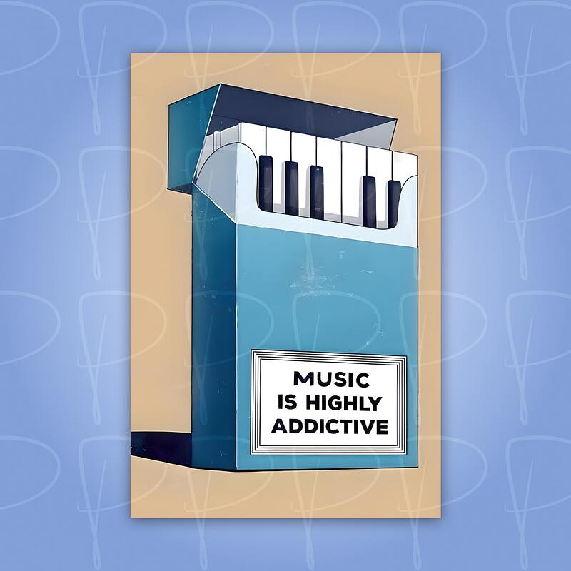 پوستر | Music is Addictive