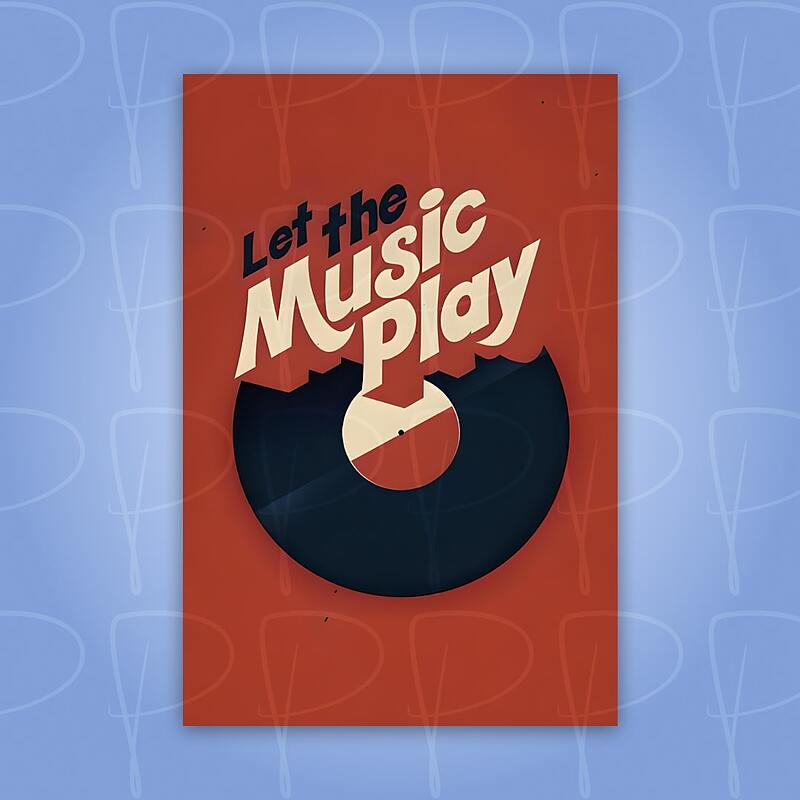 پوستر | Let the music play