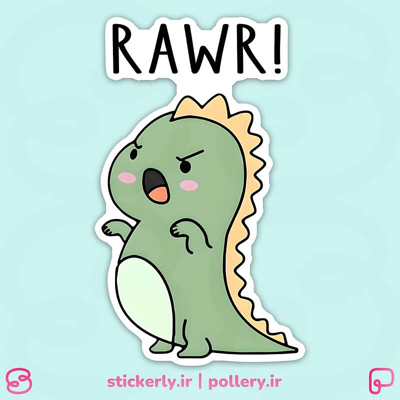 استیکر | Rawr