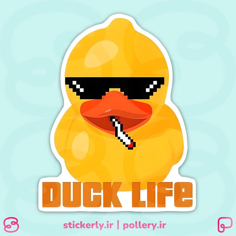 استیکر | duck life