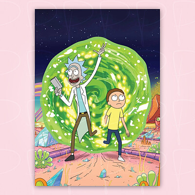 پوستر | فوتوکارت: Rick and Morty