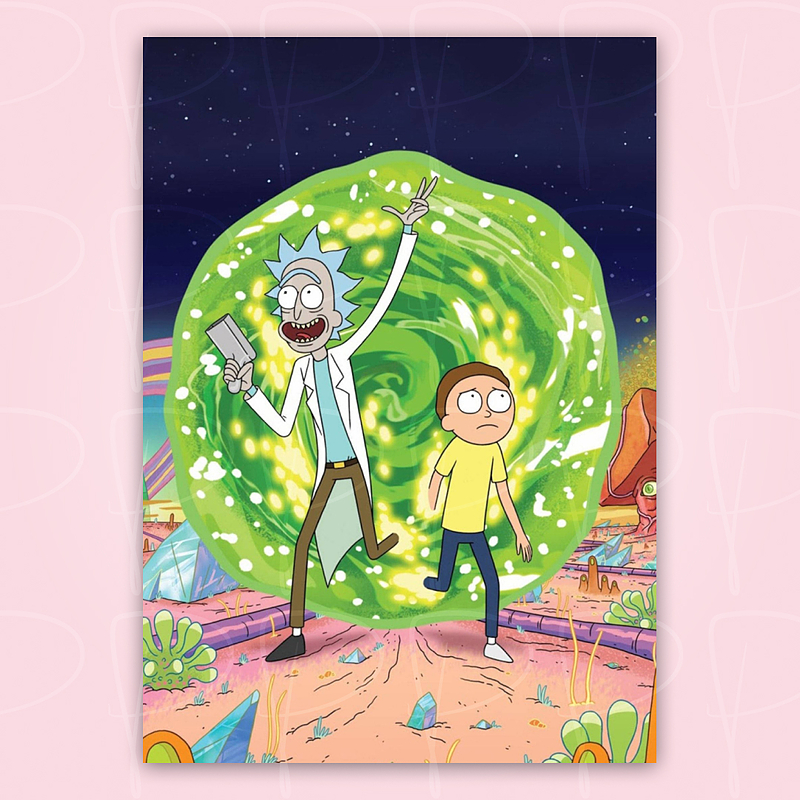 پوستر | فوتوکارت: Rick and Morty