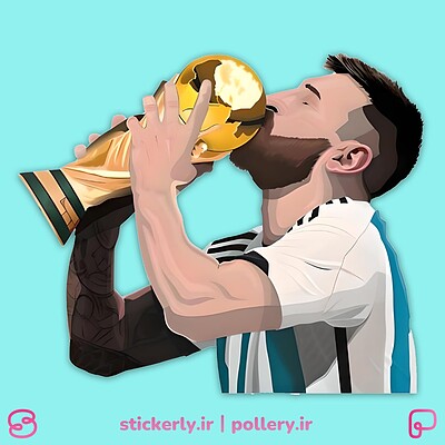 استیکر | Messi