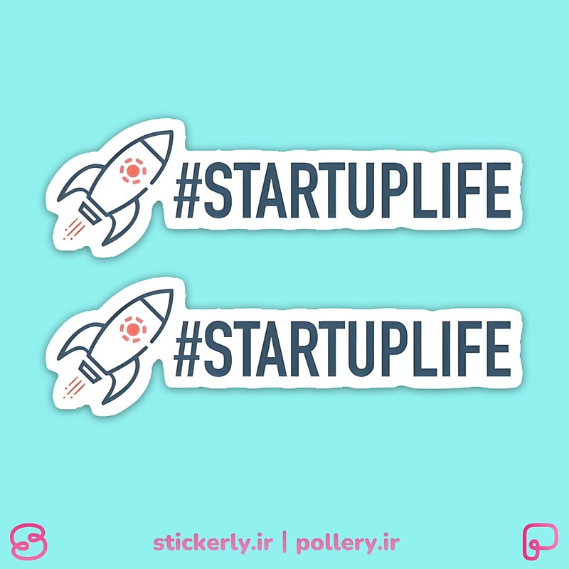 استیکر | Startup Life