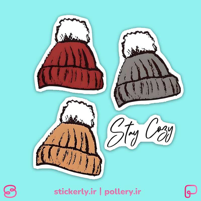 استیکر | stay cozy