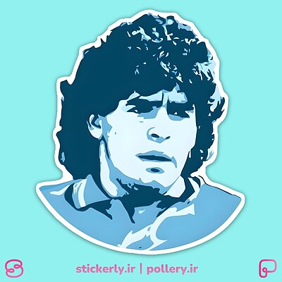 استیکر | Maradona