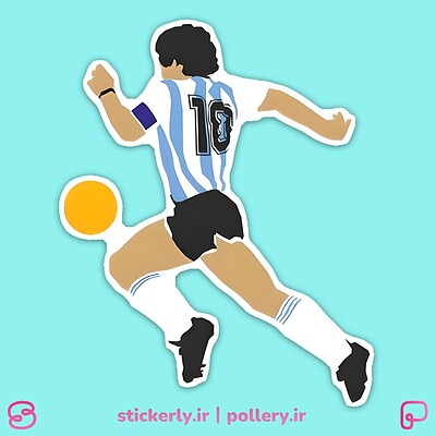 استیکر | Maradona