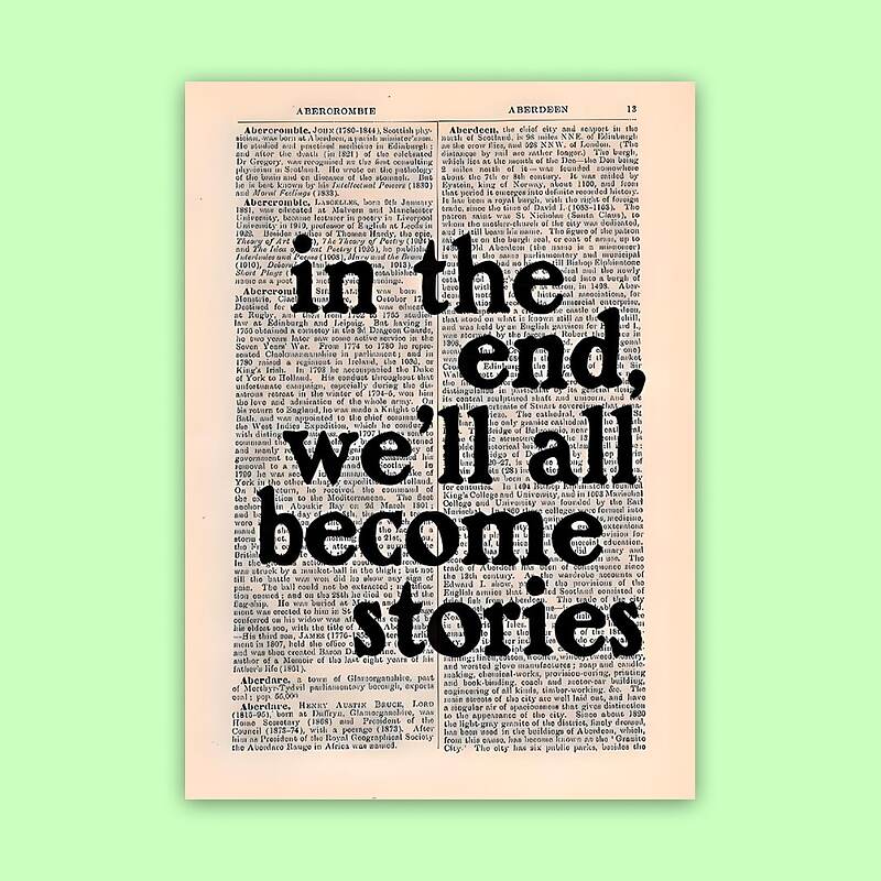 پوستر | We all become stories