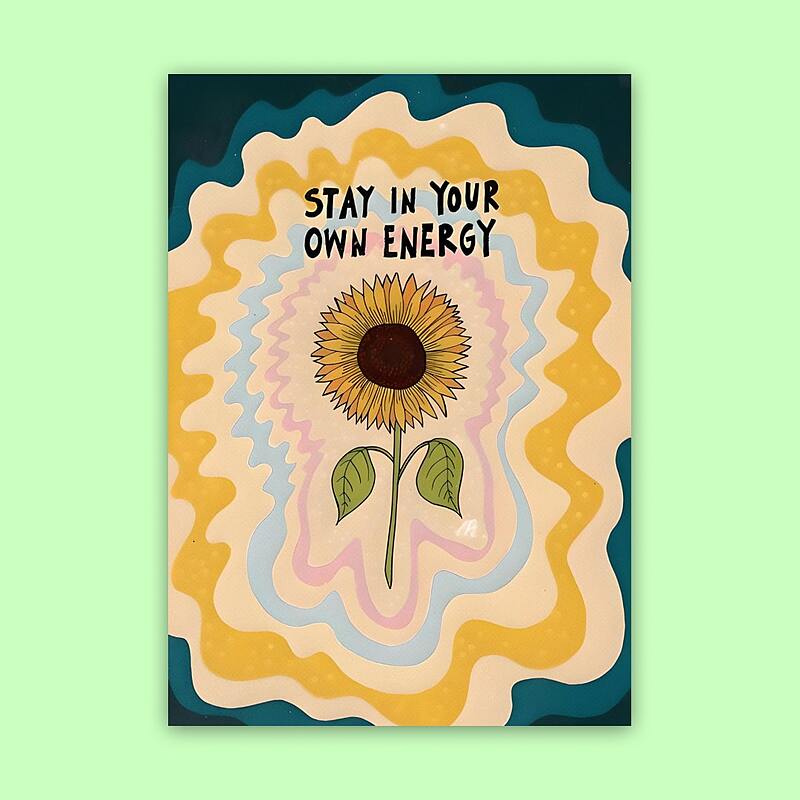 پوستر | Stay In Your Own Energy