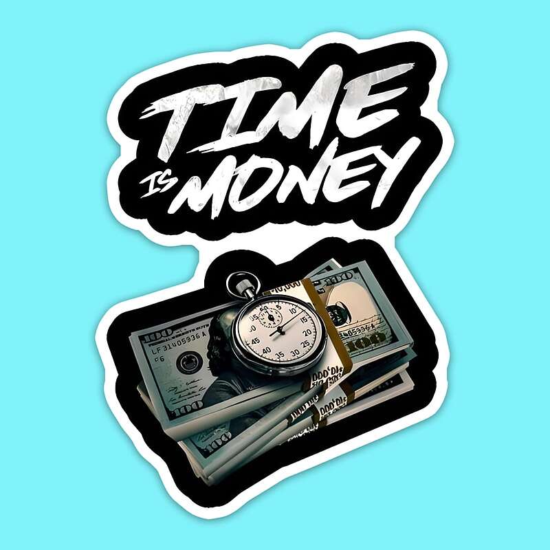 استیکر | Time is Money