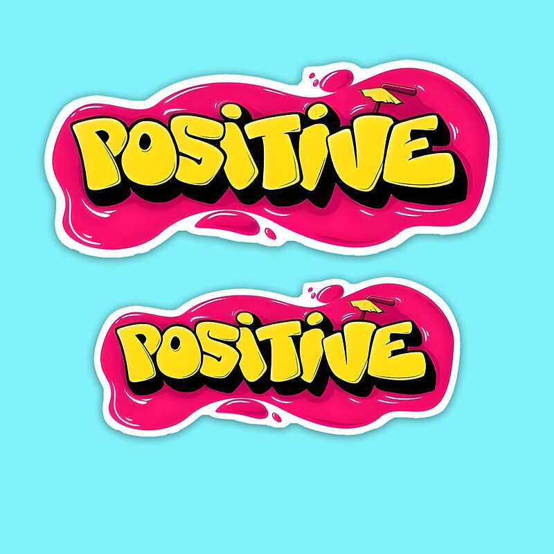 استیکر | Positive