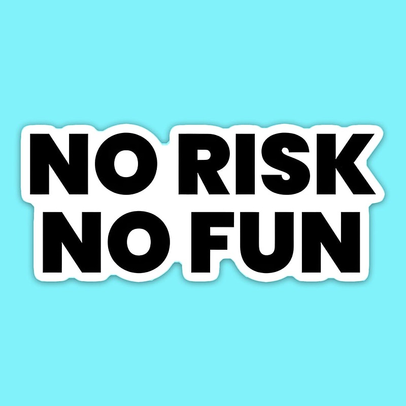 استیکر | No Risk No Fun