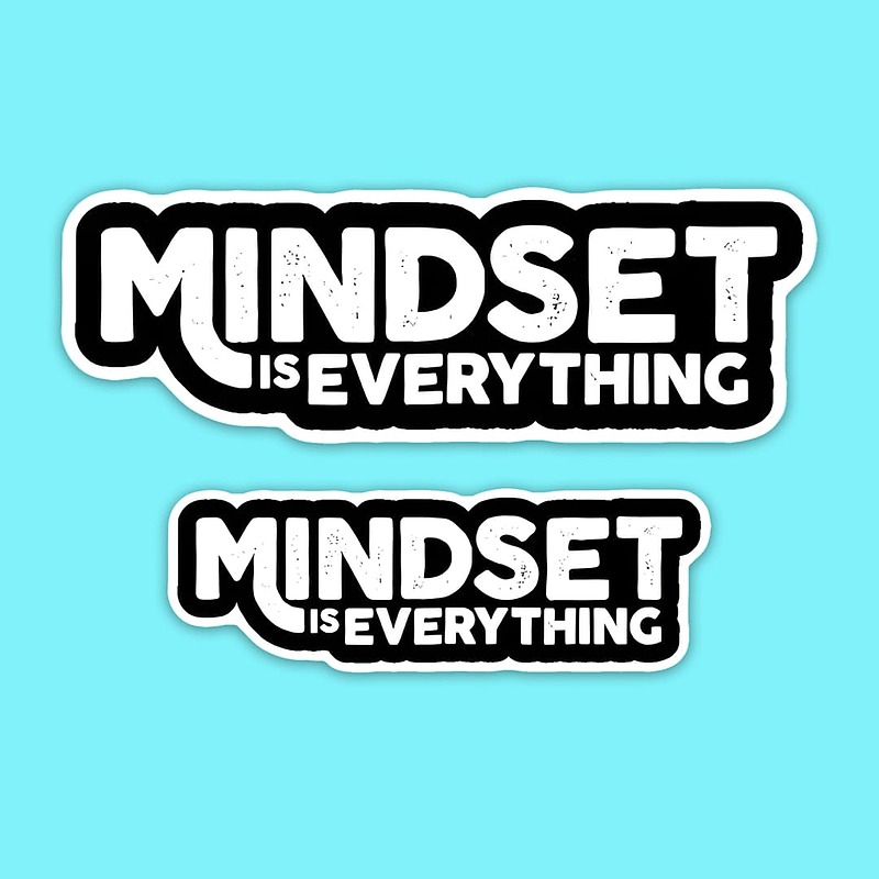 استیکر | Mindset is everything