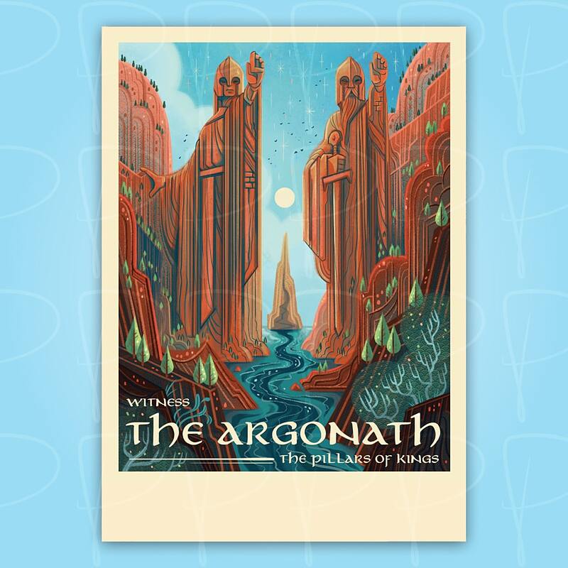 پوستر | فوتوکارت: The Gates of Argonath